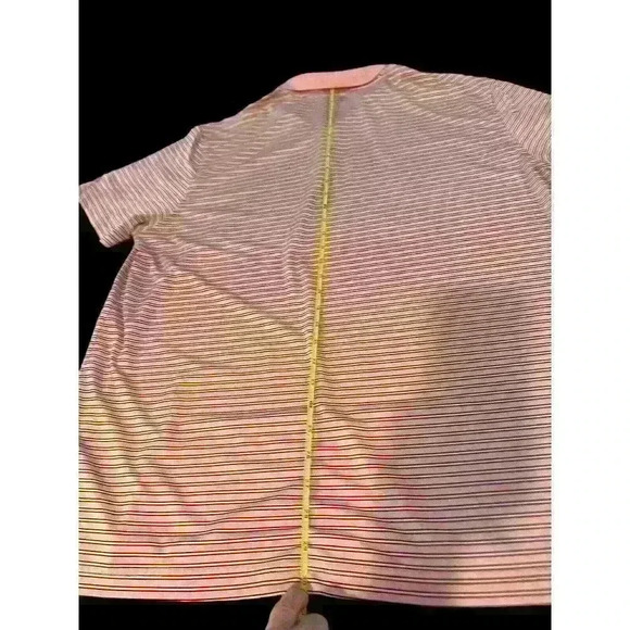 Izod Golf Shirt Mens XL Performance Polo Stretch Multicolor Striped Logo EUC - Picture 9 of 12